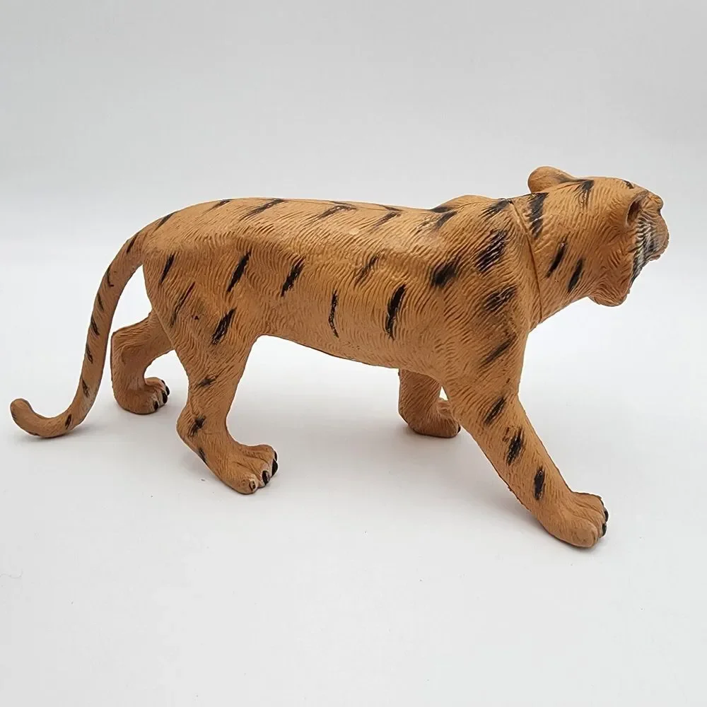 Imperial Toys Tiger‎ Figurine Solid PVC Vintage 11